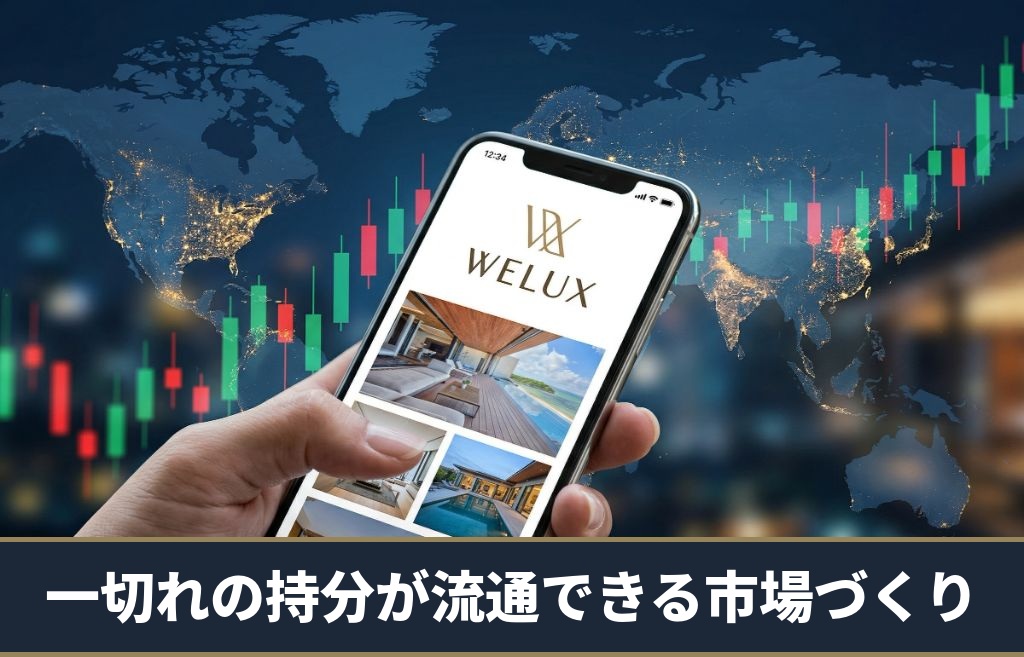 WeLux モバイルアプリ ビジョン